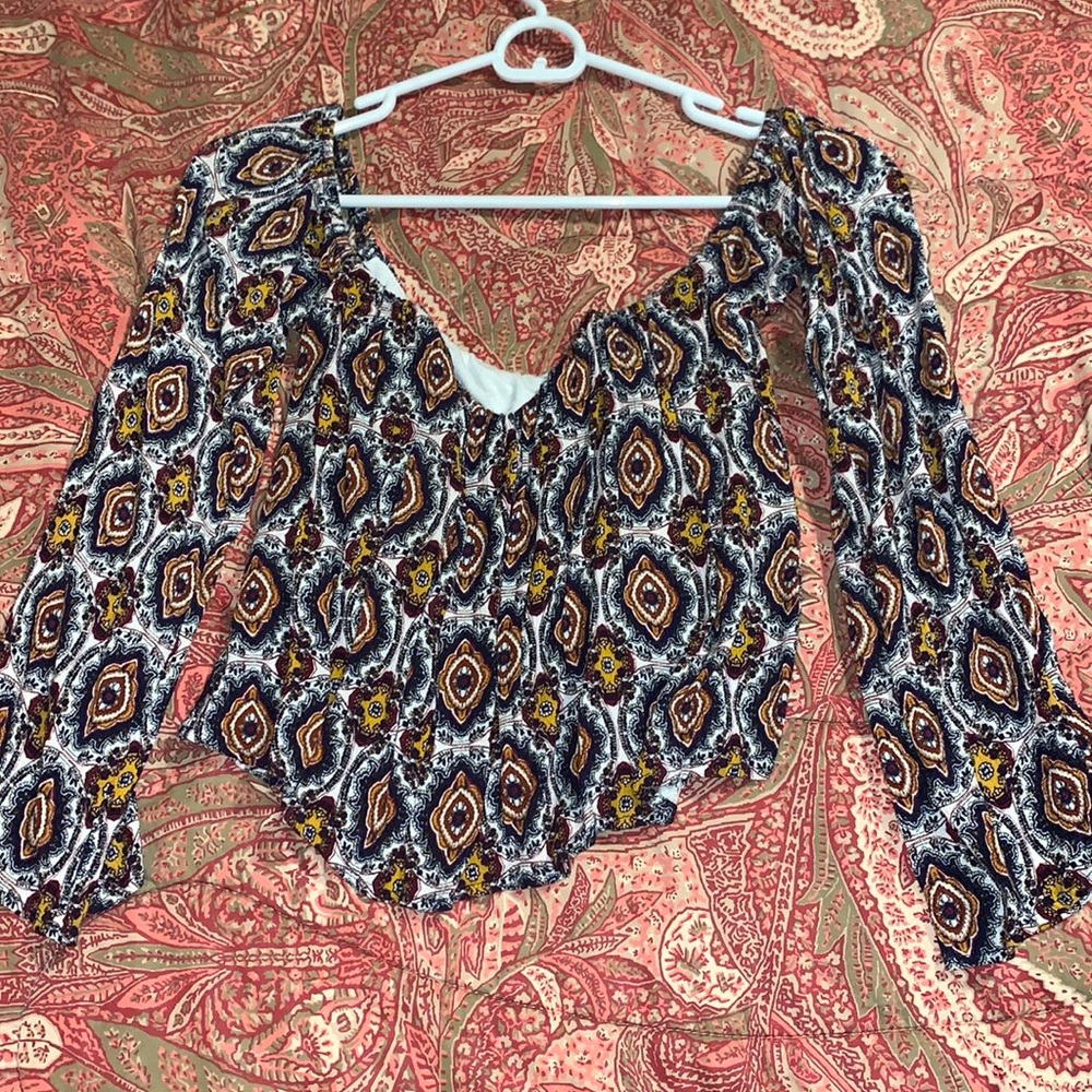 Solemio patterned shirt